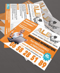 Flyers, Looksite infographiste freelance