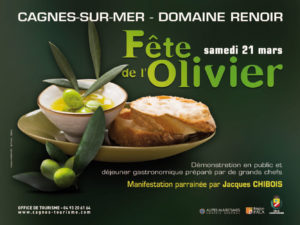 Affiche événementielle Fête de l'Olivier - Looksite