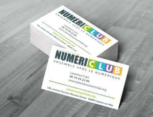 Carte de visite, Looksite infographiste freelance
