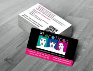 Carte de visite, Looksite infographiste freelance